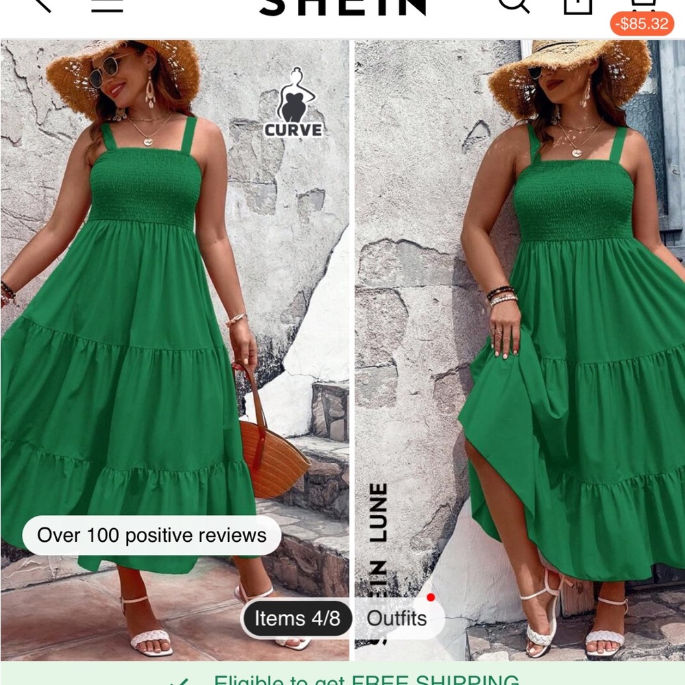 Green Vacay Dress